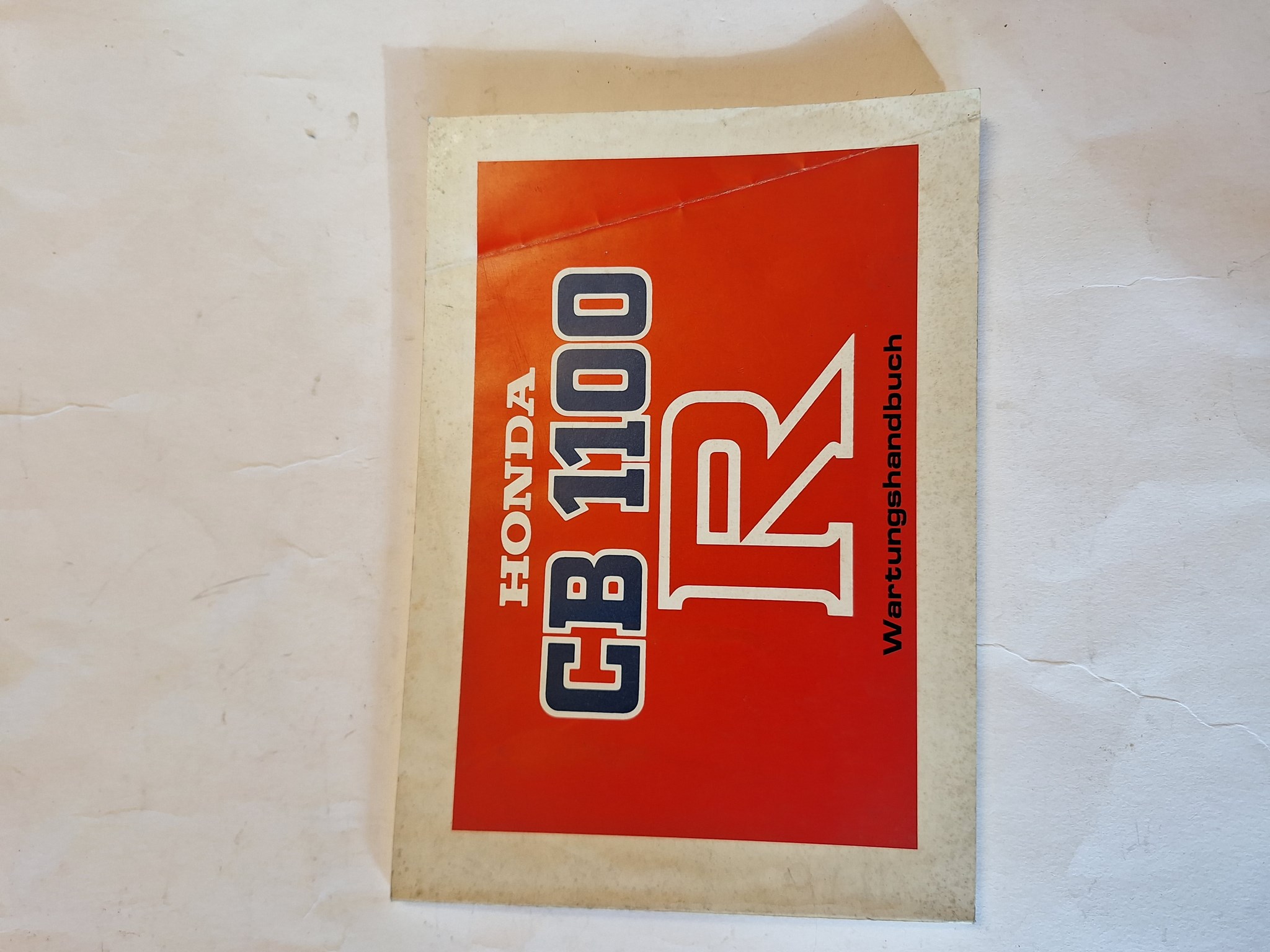 Bild von Fahrerhandbuch  Honda  CB1100R